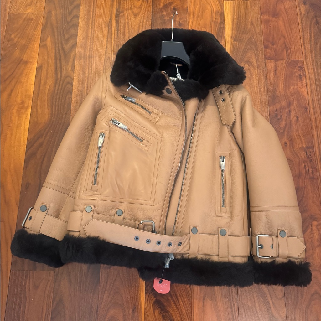 Arrivals Moya V Shearling Jacket - Nwt — image 3 of 7